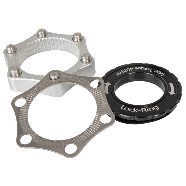 Adaptor Center Lock SXT ADA DB CL Aluminiu Negru
