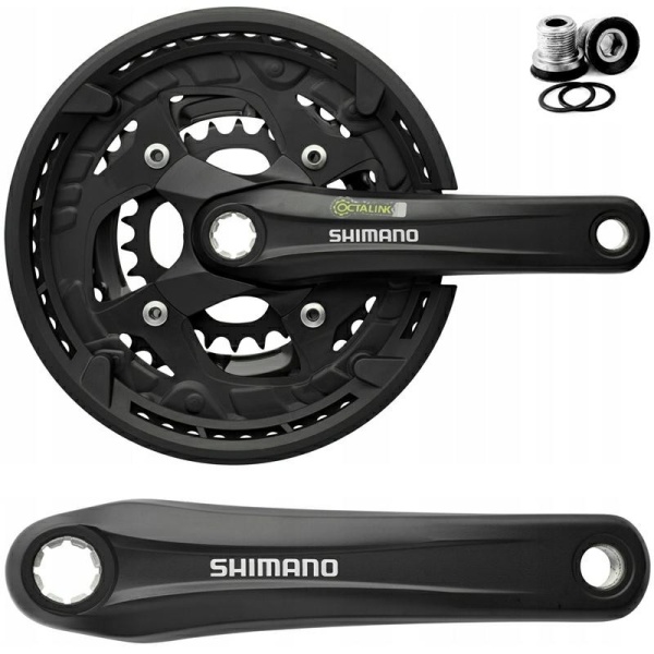 Angrenaj Pedalier SHIMANO ALIVIO 3 x 9 Octalink 22-32-44T 170 mm