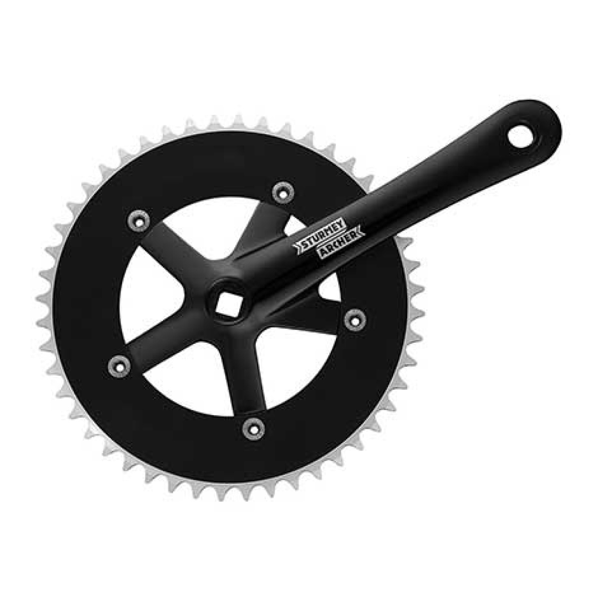 Angrenaj Pedalier STURMEY ARCHER FCT24 44T 170 mm Negru