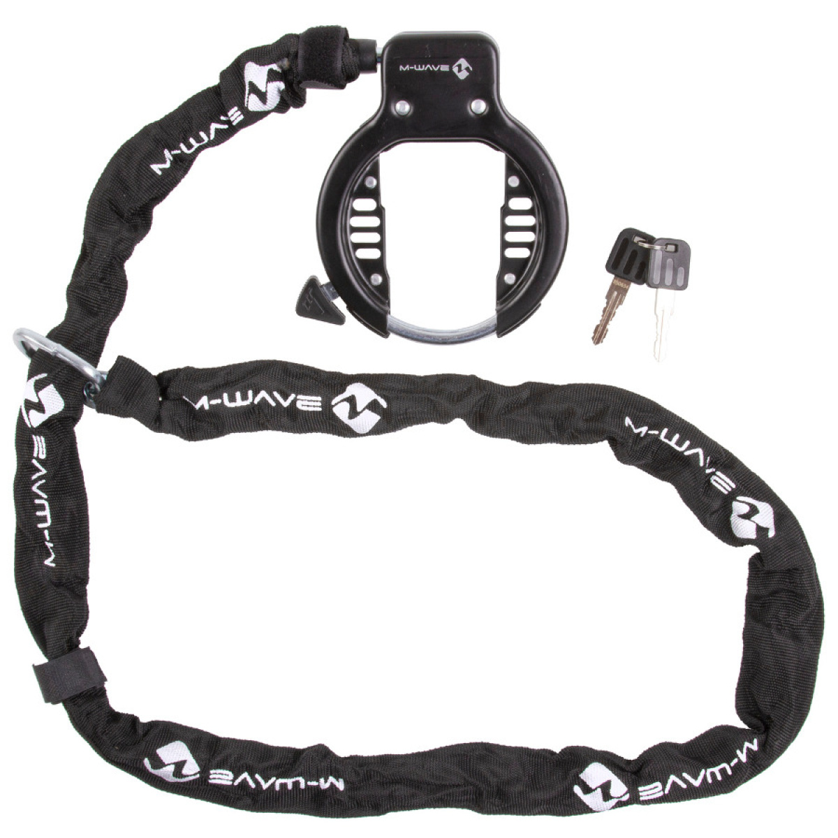 Antifurt Cadru cu Cheie si Lant M-WAVE Ringchain