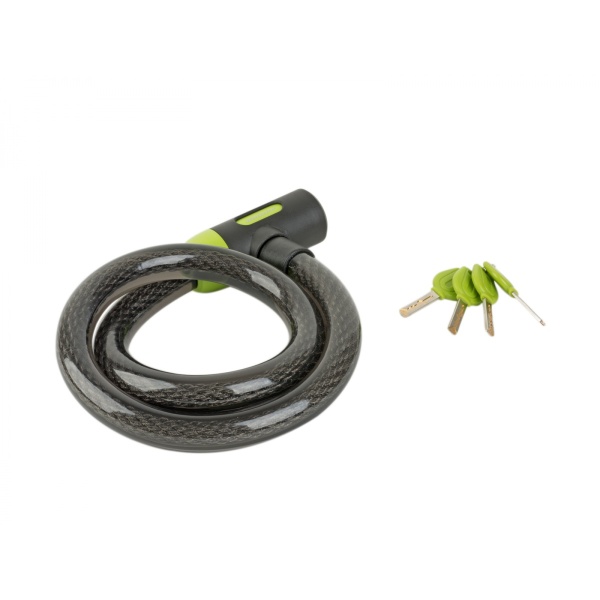Antifurt cu Cheie AUTHOR ACL-85 C-Sleeve 25x1000 mm Negru/Verde
