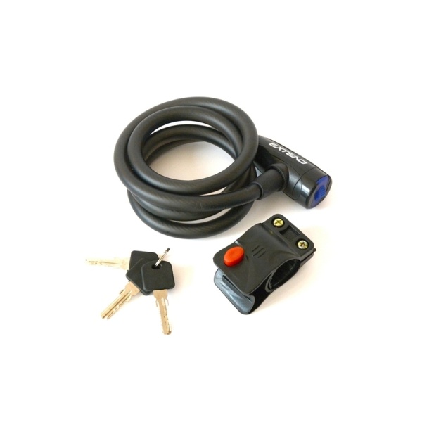 Antifurt cu Cheie EXTEND CIRCON 12x1800 mm Negru