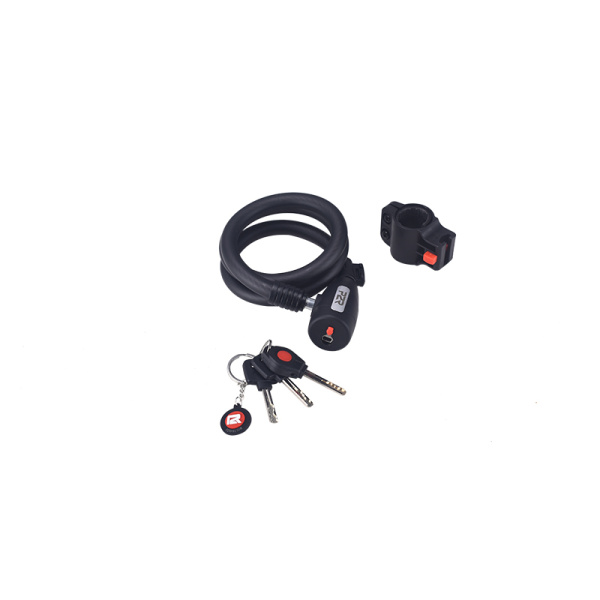 Antifurt cu Cheie P2R SPIRO 12x1000 mm Negru