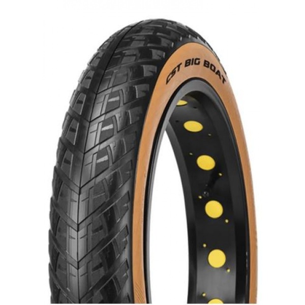 Anvelopa CST 20x4.00 (100-406) CTC-06 Rigid Negru/Maro