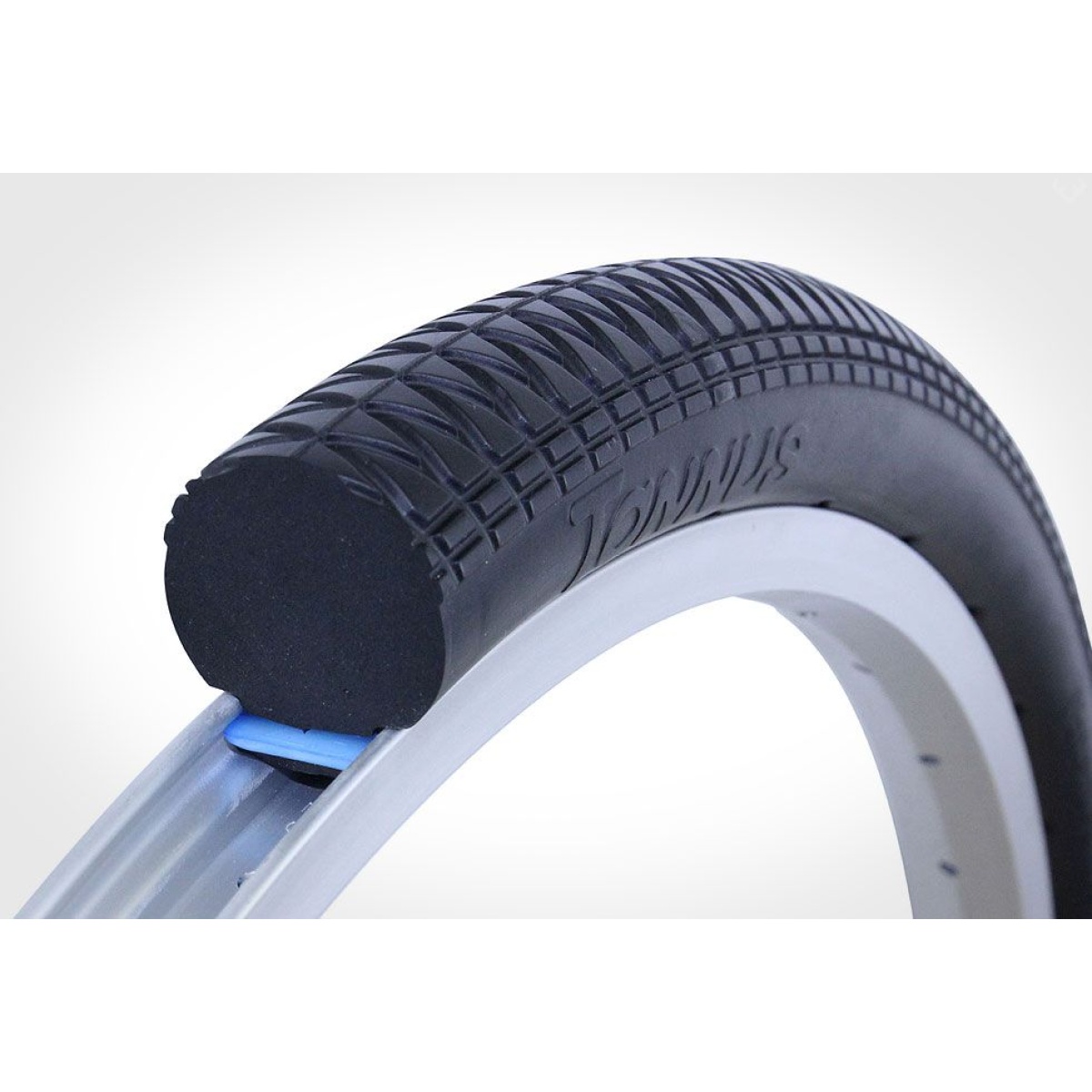 Anvelopa TANNUS Airless Portal 700x28C Midnight Negru