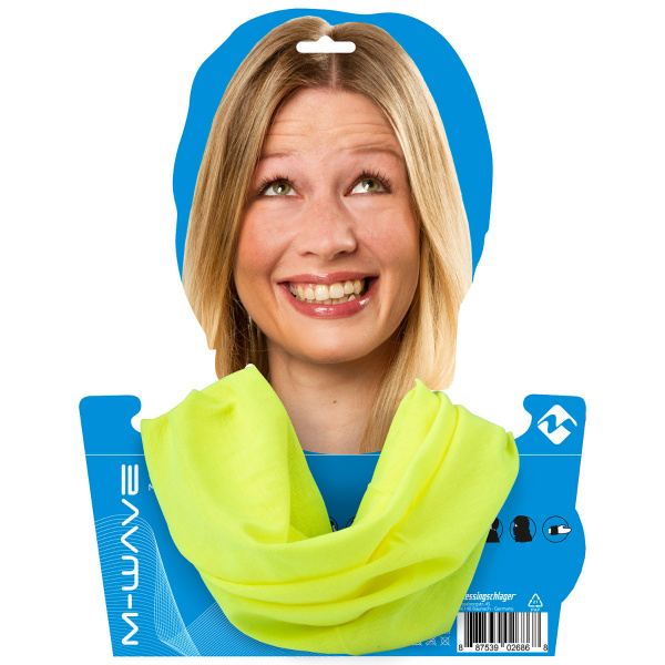 Bandana M-WAVE Neon Yellow