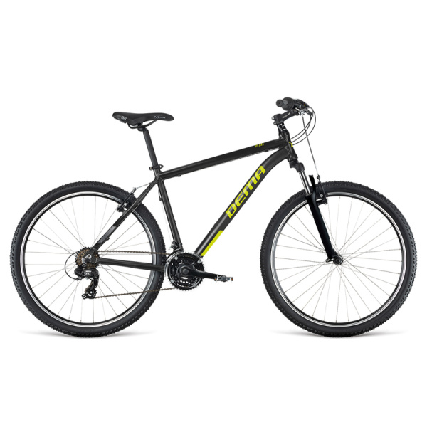 Bicicleta 27.5" DEMA P1 dark gray-lime 17" 3 x 8 v