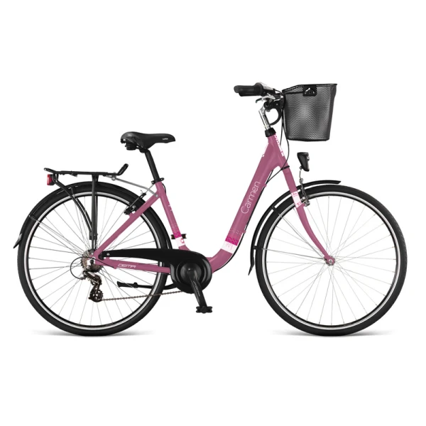 Bicicleta DEMA 28" Carmen 7sp pink-white
