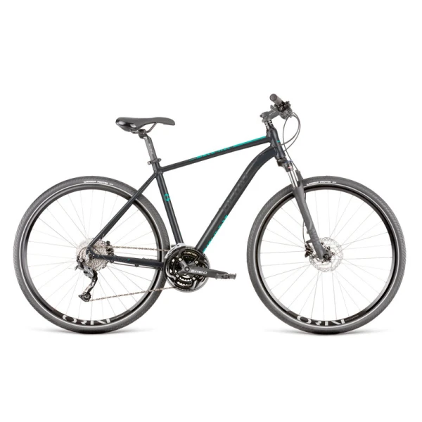 Bicicleta DEMA BAVEIRO 7 black-celeste M/18