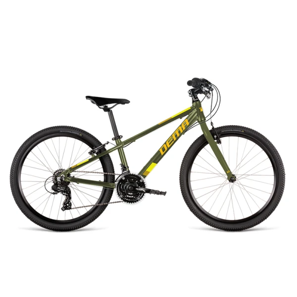 Bicicleta DEMA RACER 24" army green 3x7 v