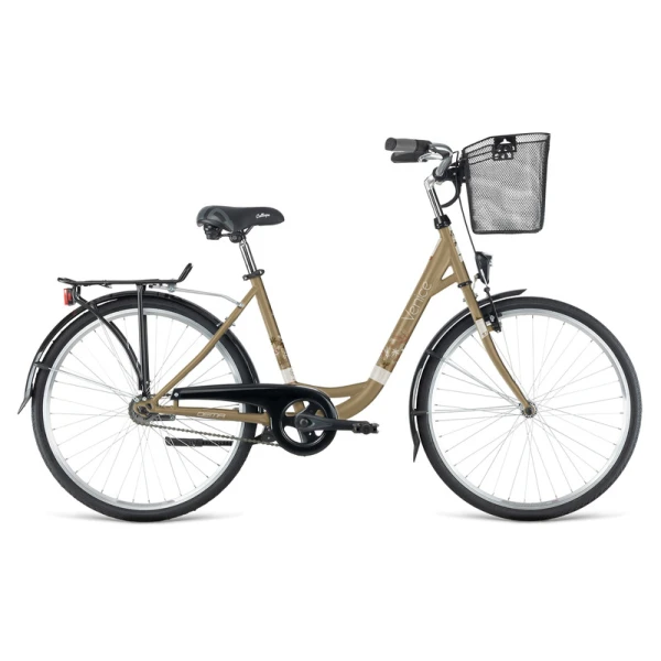 Bicicleta DEMA VENICE 26" beige-white