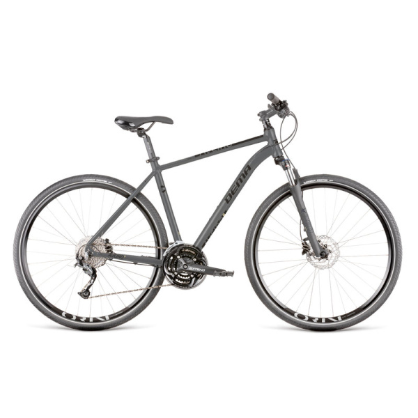 Bicicleta Dema AVEIRO 9 28" charcoal-black XL/22' 2 x 10 v