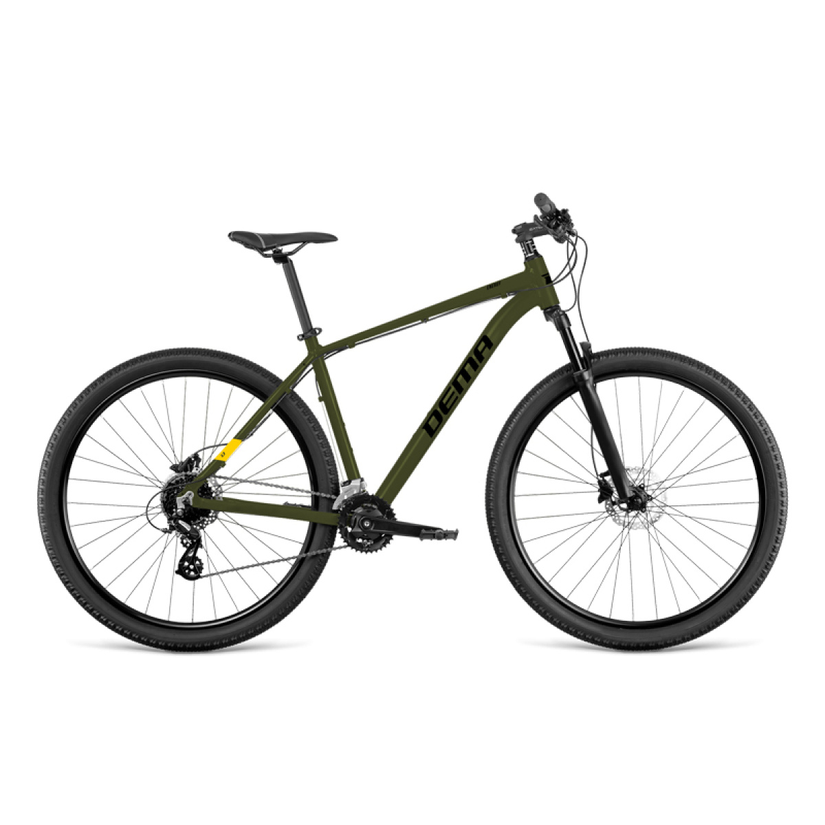 Bicicleta Dema ENERGY 7 29" army green-black L/19' 2 x 9 v