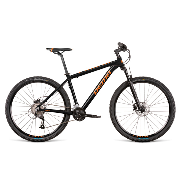 Bicicleta Dema P 3 LTD 27.5 Negru - Orange 2 x 8 v 17"