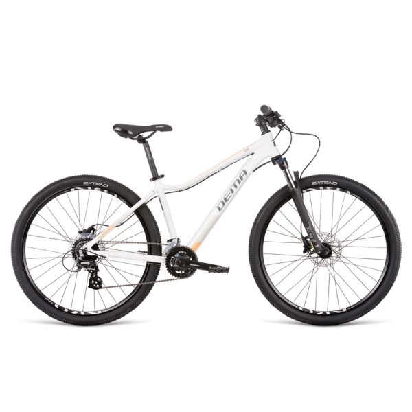 Bicicleta Dema TIGRA 5 27.5 white-dark gray 16' 2 x 8 v