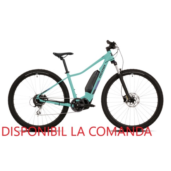 Bicicleta Electrica DEMA OMEGA 29' Turquoise-Violet SM/17,5' 1 x 10 v