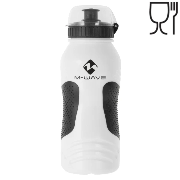 Bidon Plastic M-WAVE PBO 600-NS Alb