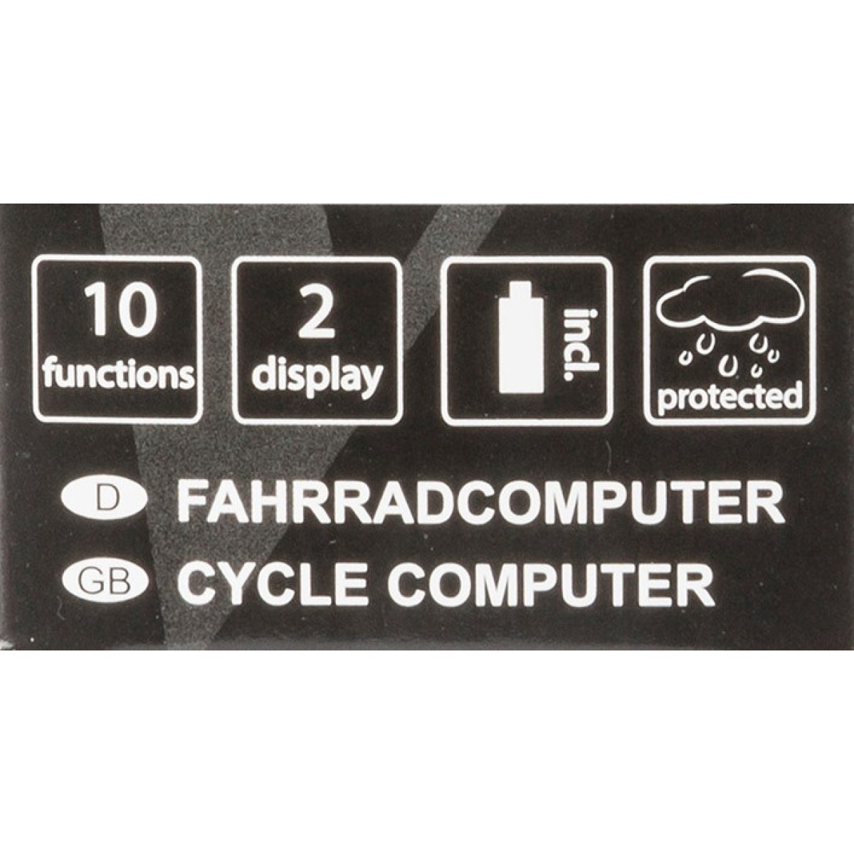 Bike Computer VENTURA "X" 10 Functii  Portocaliu