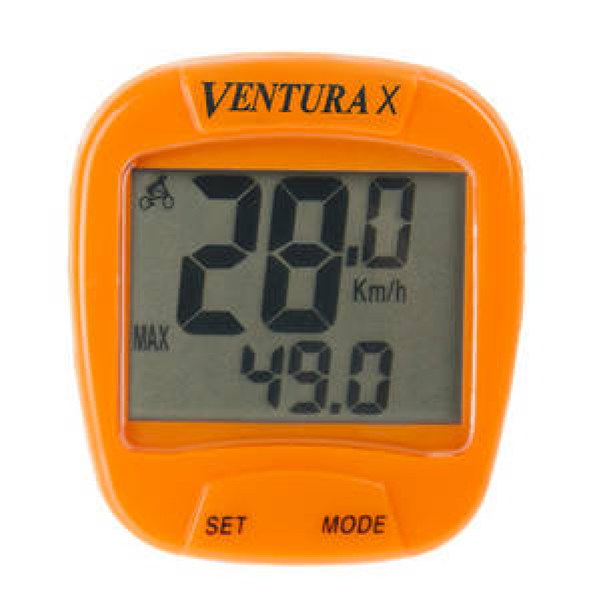 Bike Computer VENTURA "X" 10 Functii  Portocaliu