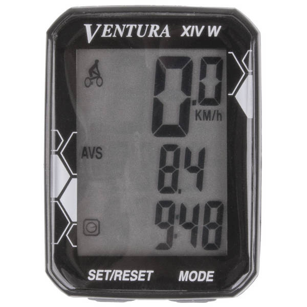 Bike Computer VENTURA "XIV W " 14 Functii Wireless