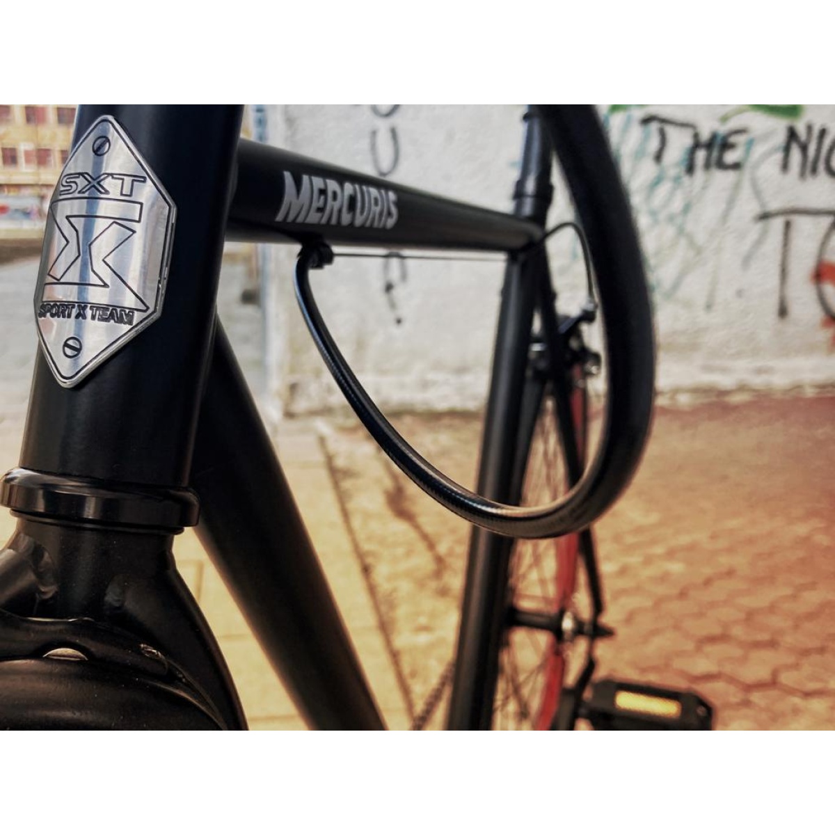 Bike SXT MERCURIS 97 Black - Orange L - 580 mm