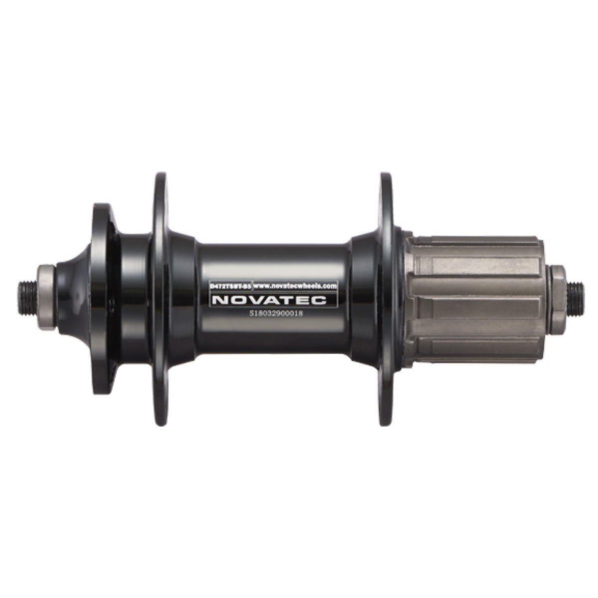 Butuc Spate NOVATEC D472TSBT-B5 142 mm (QR boost) Negru 32H