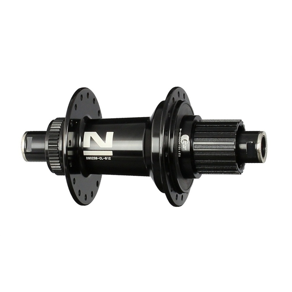 Butuc Spate NOVATEC D902SB-CL-B12-MS MicroSpline, 32H Negru
