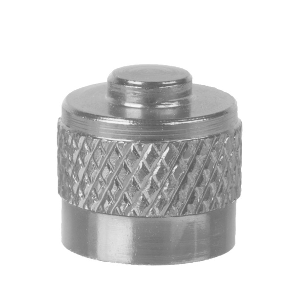 Cap Valva M-WAVE Aluminiu Silver Anodizat-AV