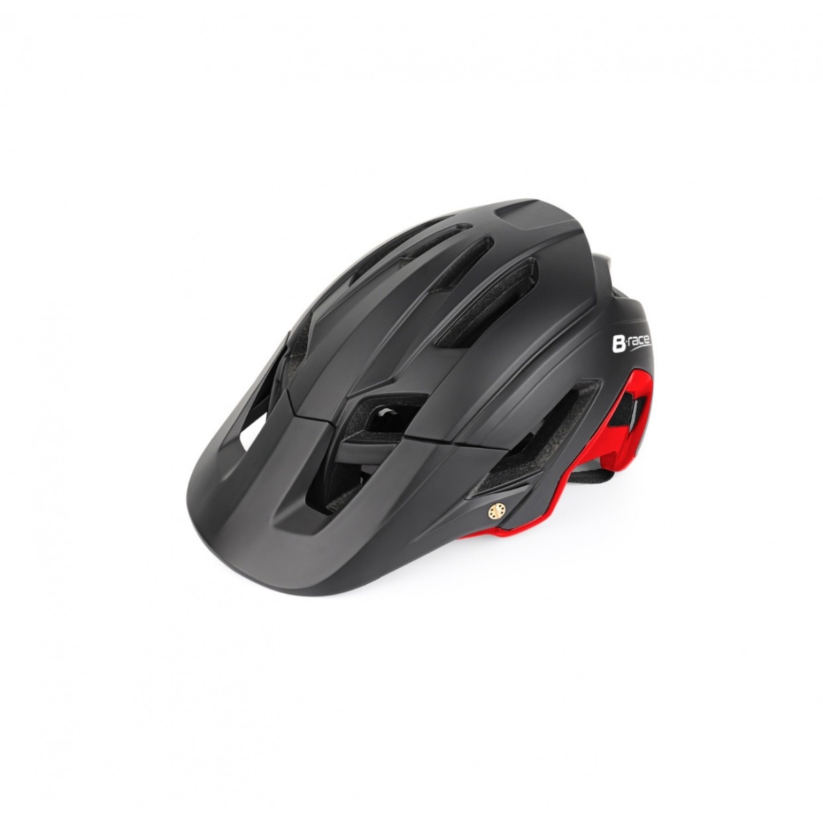 Casca B-RACE Stone II In-Mold Negru-Rosu S-M 54-58 mm