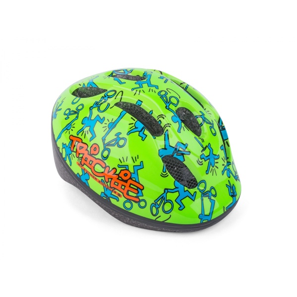 Casca Ciclism AUTHOR Trickie 49-56 cm Verde/Albastru
