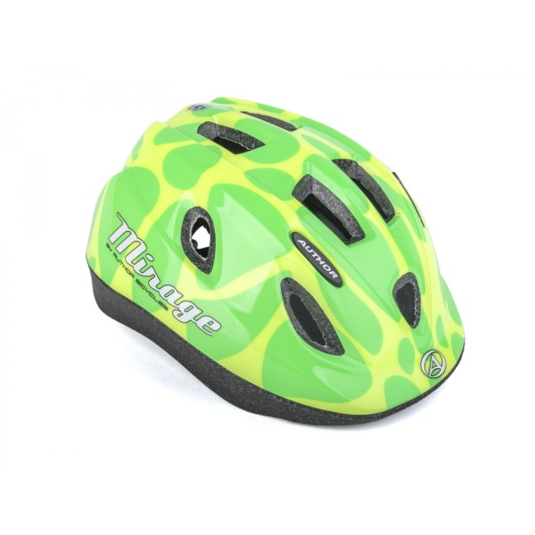 Casca Copii AUTHOR Mirage In-mold 52-56 cm Verde /Galben