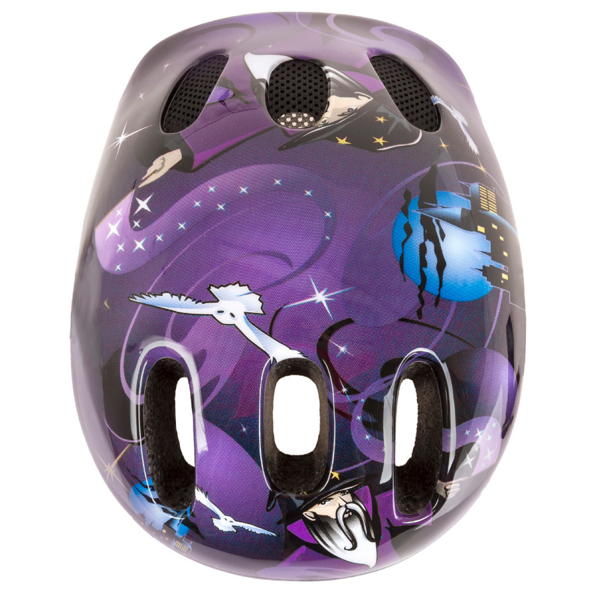 Casca Copii M-WAVE Wizard Purple S (52-57 cm)