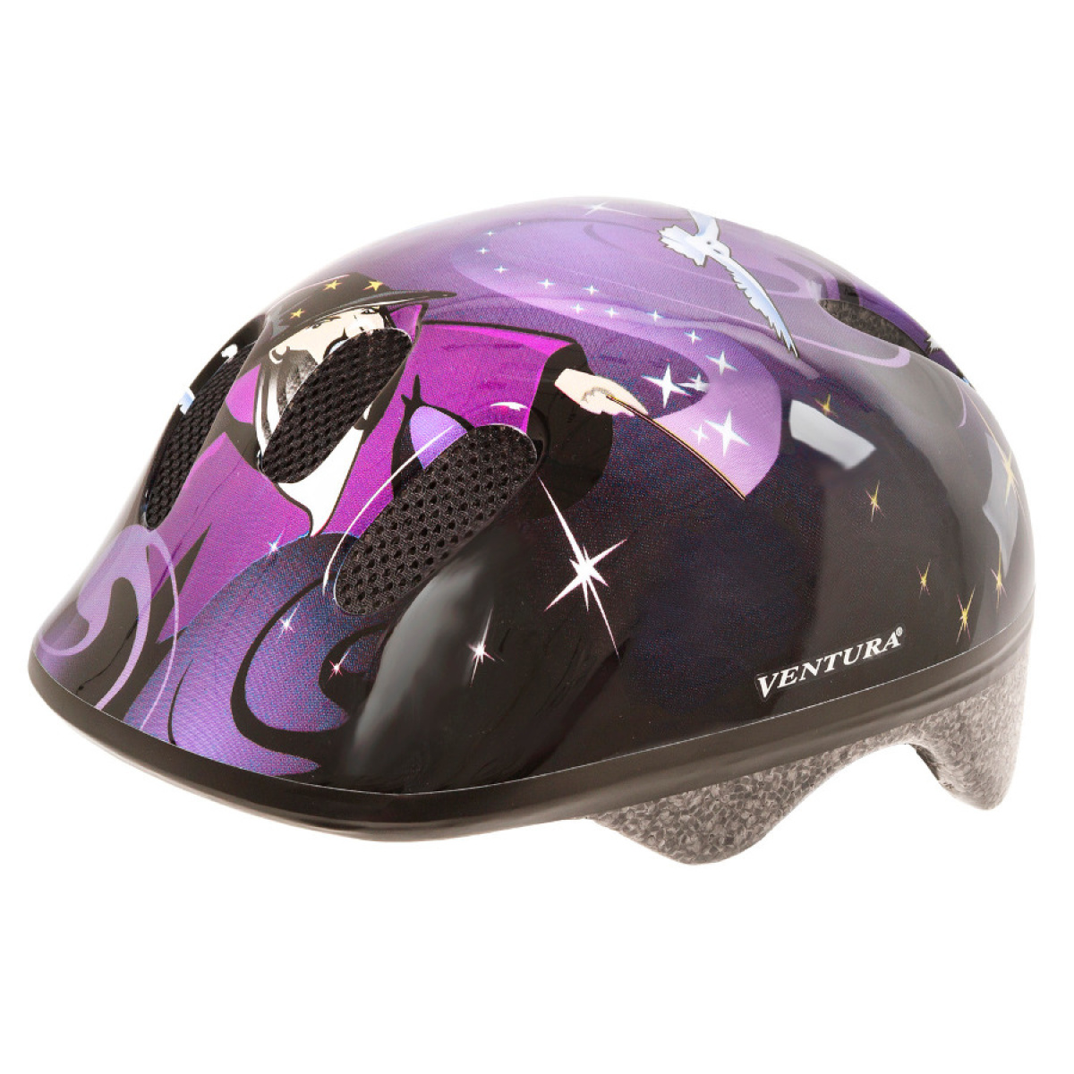 Casca Copii M-WAVE Wizard Purple S (52-57 cm)