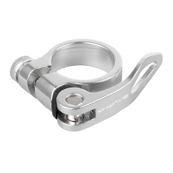 Colier Tija Sa M-WAVE "CLAMPY QR" 34,9 mm-Silver