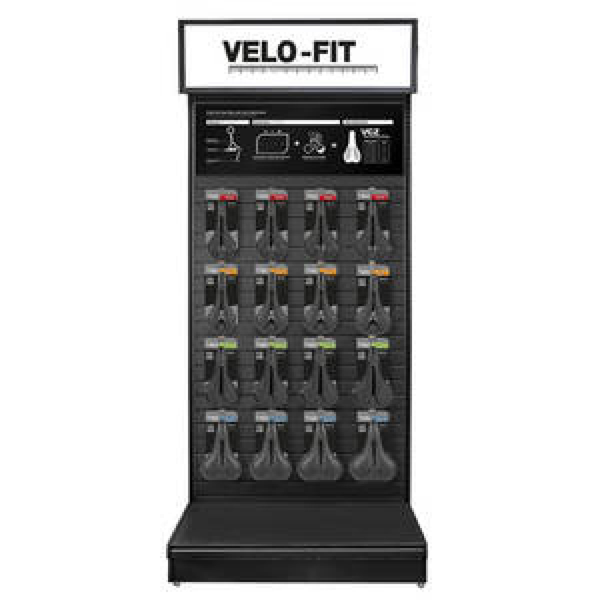 a black velo-fit machine
