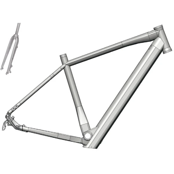 Kit E-Bike Urban-Gravel - CONCEPT H600 - 50 cm