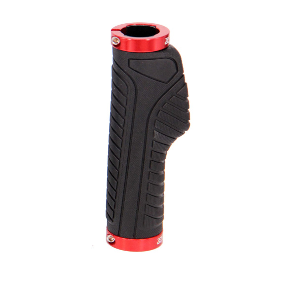 Mansoane B-RACE ERGON 132 mm Negru-Rosu