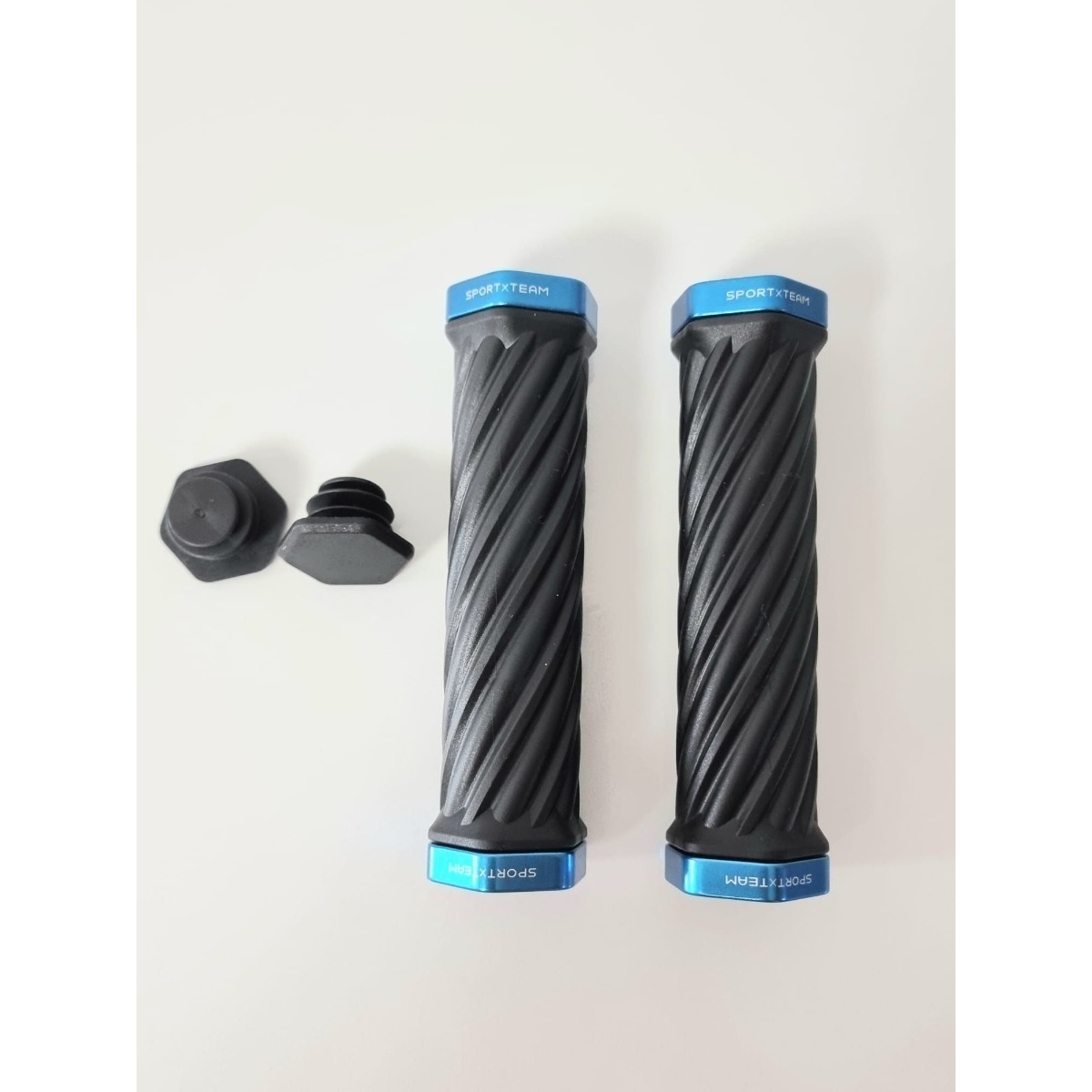Mansoane SXT - TWIST Negru/Albastru 130 mm
