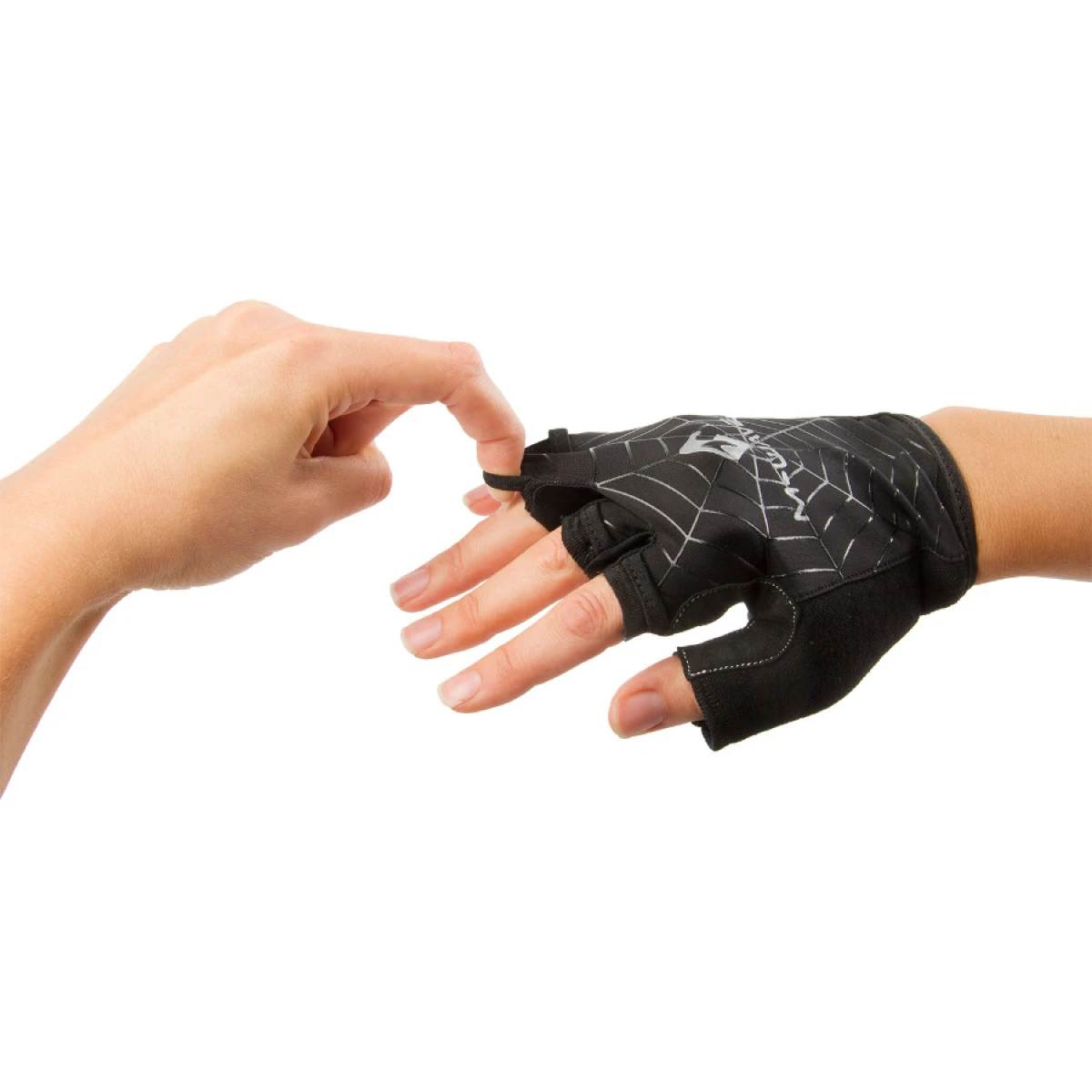 Manusi Ciclism M-WAVE SPIDERWEB GEL HALF S