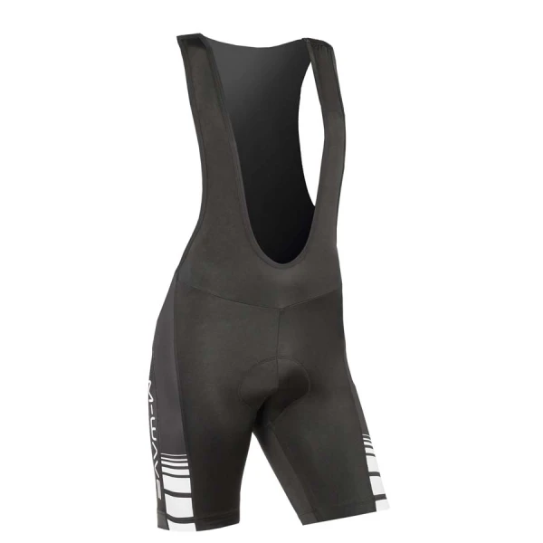 Pantaloni Scurti cu Bretele M-Wave,Negru/Alb , S