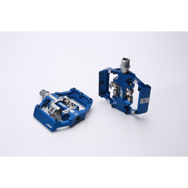 Pedale Duble HT D1 Albastru Royal