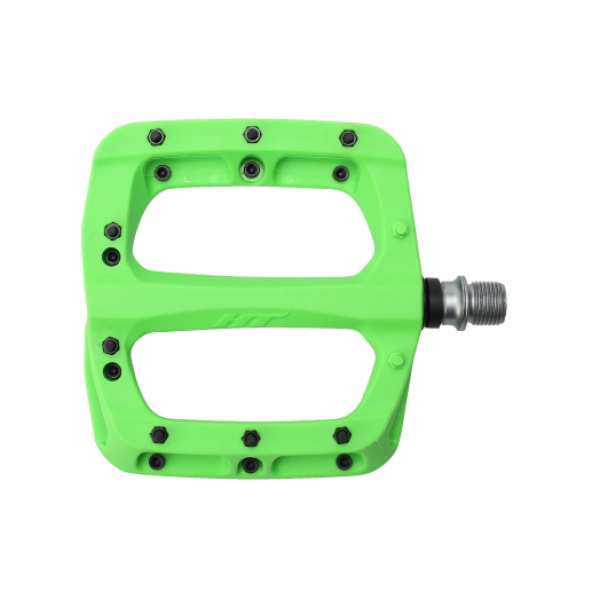 Pedale HT PA03A Pini Detasabili-Verde(802C)