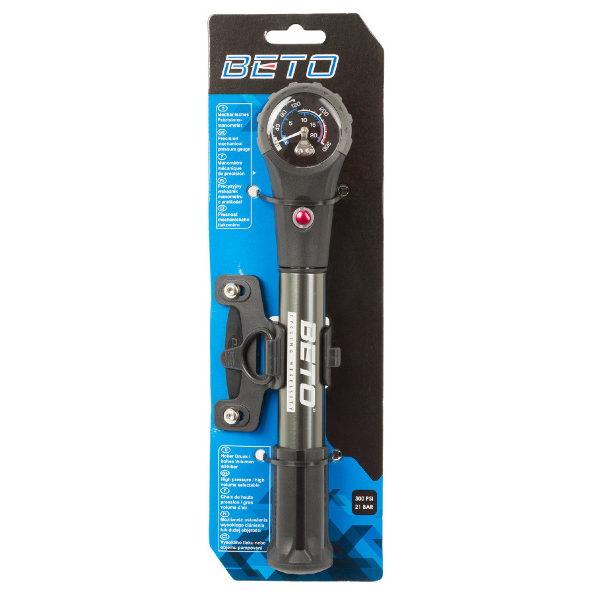 Pompa Mini Shock BETO Dual Function 2-1