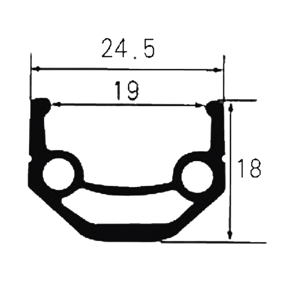 Roata Fata 26"-36H SXT 3-1(Dinam+Disc+V-Break)