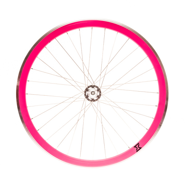 Roata Fata Single Speed/Fixie SXT 700-32H 40 mm Roz