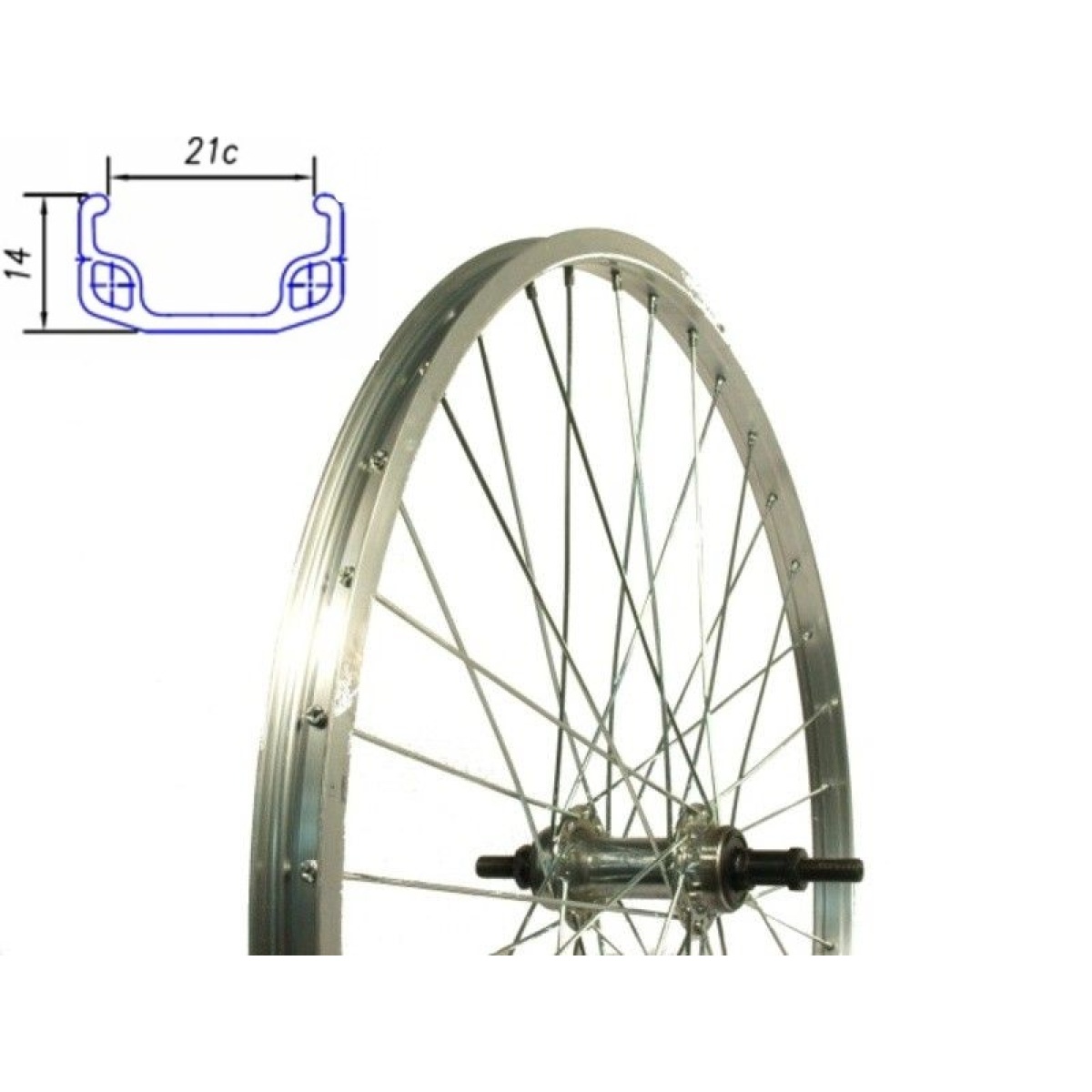 Roata Spate SXT- MC20 26''(559x21C) 36H Silver