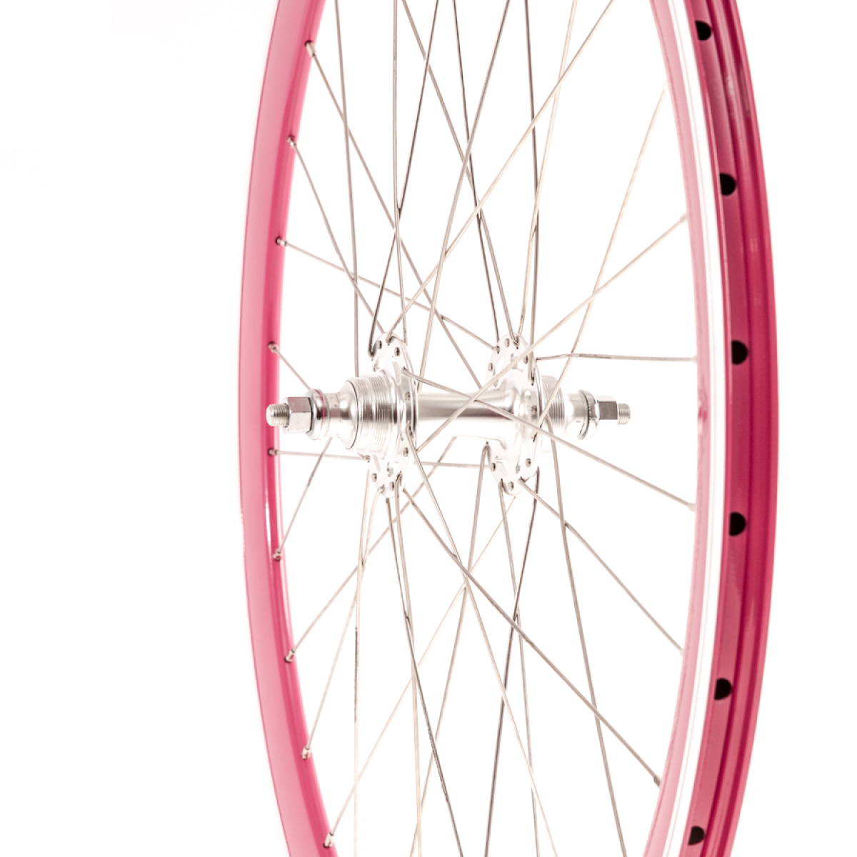 Roata Spate Single Speed/Fixie SXT 700-32H 40 mm Roz