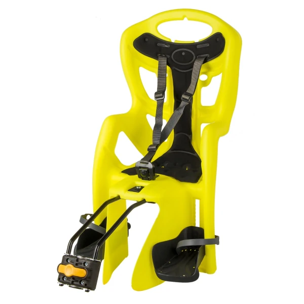 Scaun Bicicleta Spate pentru Copii Prindere pe Cadru BELELLI PEPE STANDARD HI-VIZ