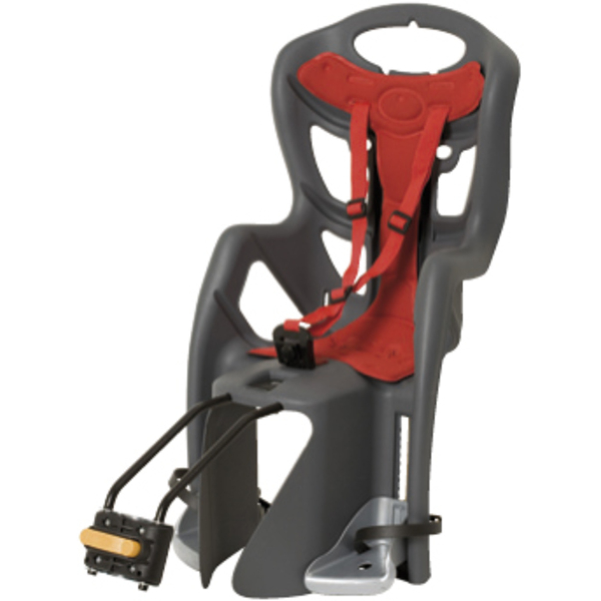 Scaun Bicicleta Spate pentru Copii Prindere pe Cadru BELLELLI PEPE STANDARD Grey