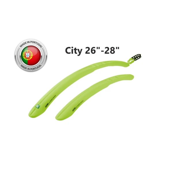 Set Aparatori Noroi LASALLE SPORTS Arizona 26"-28" Verde Lime